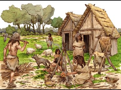 early humans and the agricultural revolution answers