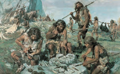 paleolithic era people
